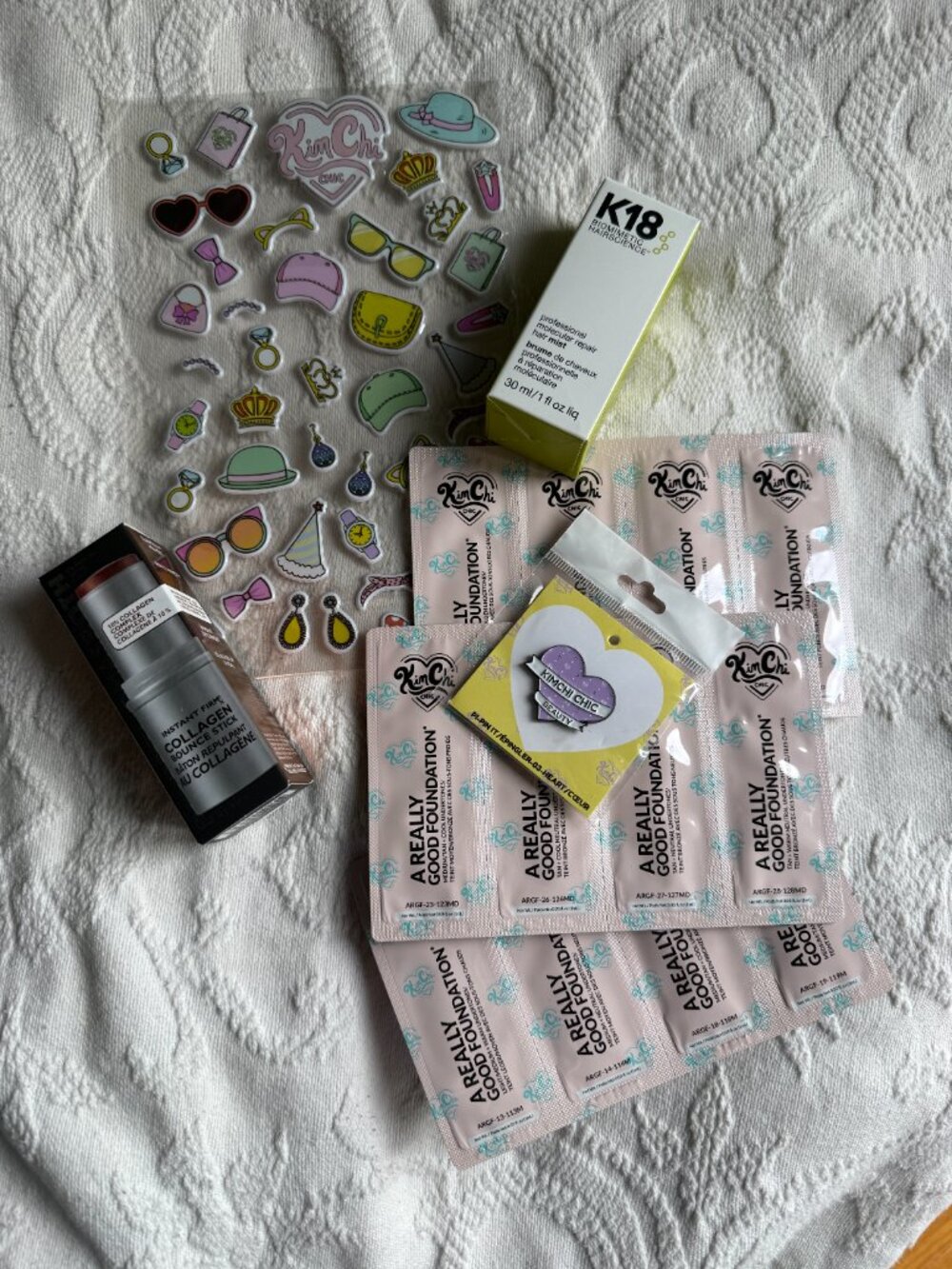 K18 Hair Mist Physicians Formula Collagen + KimChi Chic Beauty Bundle